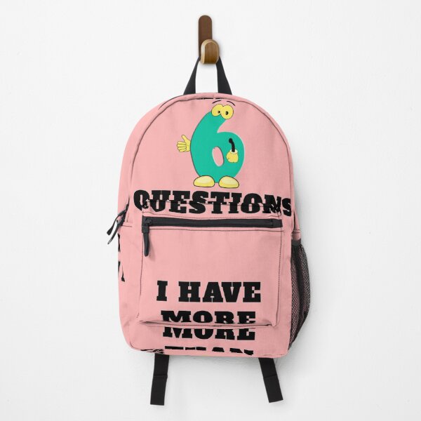 Item preview, I Have More Than Six Questions designed and sold by RendoRed.