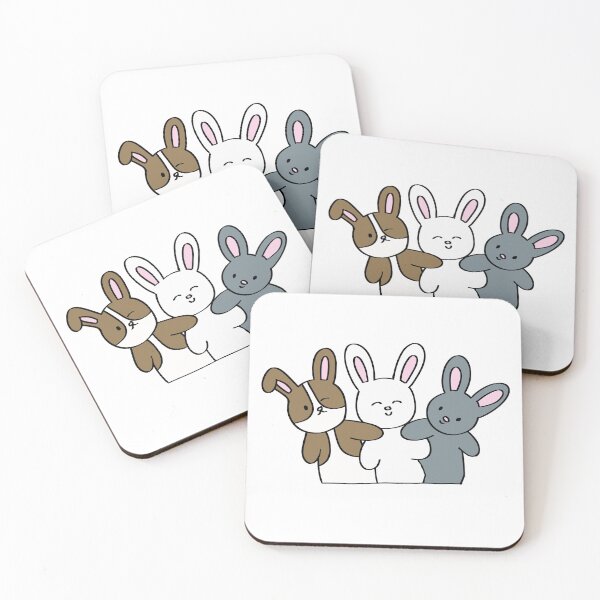 Item preview, Hughing bunnies designed and sold by de-creartique.