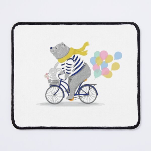 Item preview, Bear on a Cycle #2 designed and sold by Gentle40Winks.