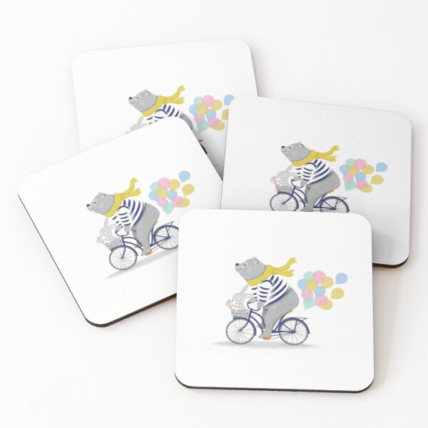 Item preview, Bear on a Cycle #2 designed and sold by Gentle40Winks.