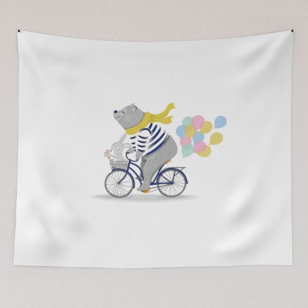 Item preview, Bear on a Cycle #2 designed and sold by Gentle40Winks.