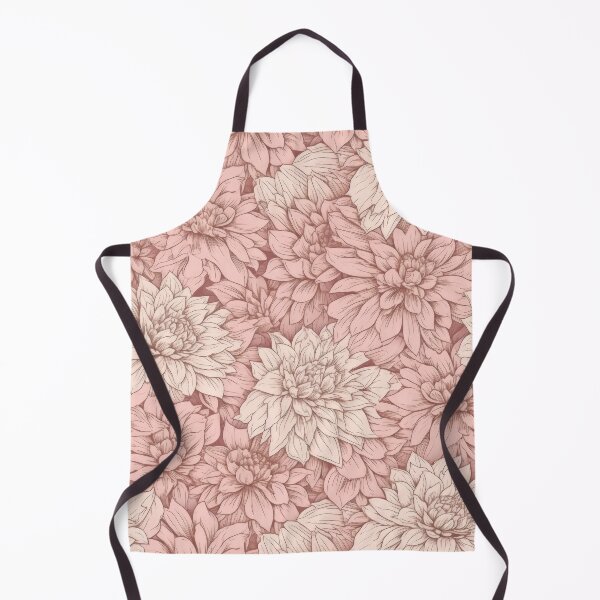 Item preview, Dahlia Flower Pattern in Soft Pinks designed and sold by kansaikate.