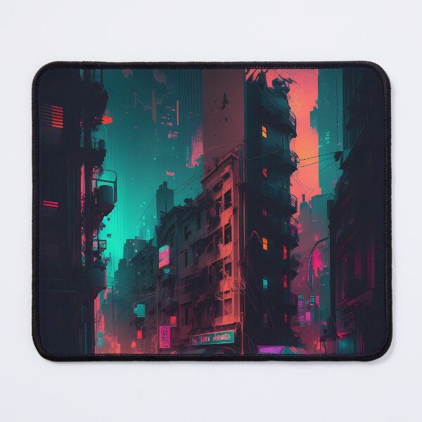 Item preview, Neon City Nights - Digital Art designed and sold by lezario.