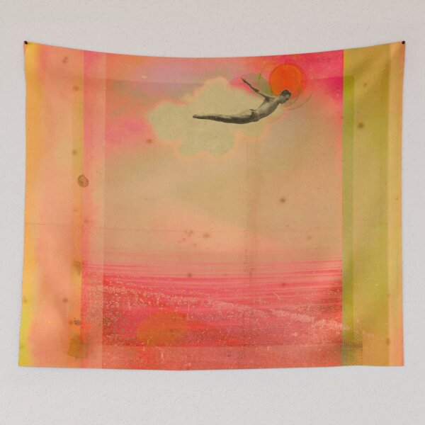 Item preview, Jump to freedom collage art designed and sold by VictoriaHerrera.