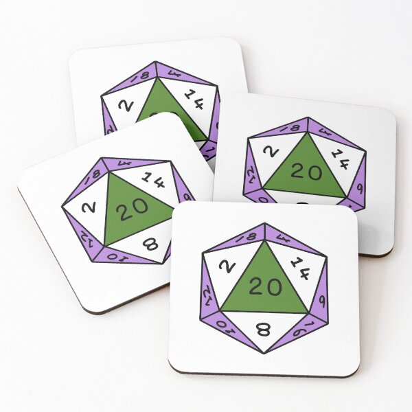 Item preview, Genderqueer Nat20 - Natural 20 - Critical Success - D&D Novelty designed and sold by CC's Designs.