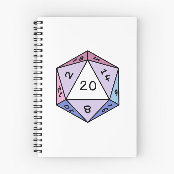 Item preview, Bigender Nat20 - Natural 20 - Critical Success - D&D Novelty designed and sold by CC's Designs.