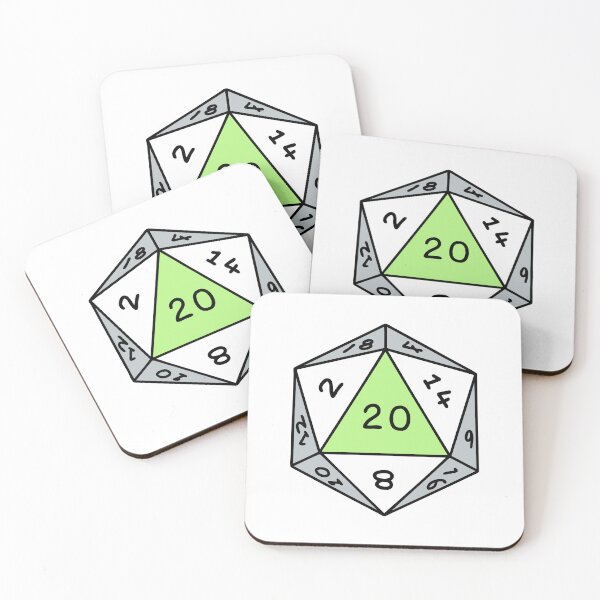 Item preview, Agender Nat20 - Natural 20 - Critical Success - D&D Novelty designed and sold by CC's Designs.