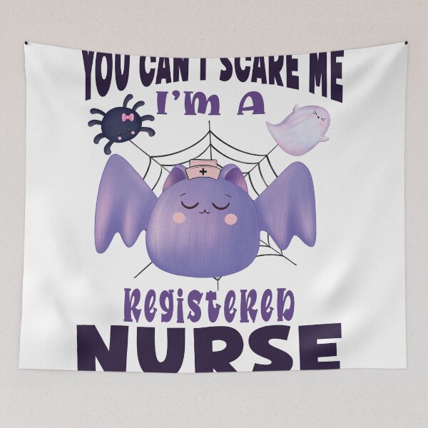 Item preview, You can't scare me I'm a registered nurse designed and sold by TaraGbear.