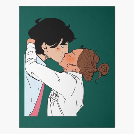 The Love Hypothesis 2 Art Board Print for Sale by AkzuDesign