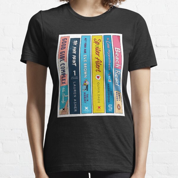 Ali Hazelwood book stack Essential T-Shirt for Sale by