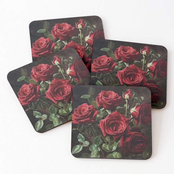 Item preview, Deep Red Roses  designed and sold by Vanover Designs.