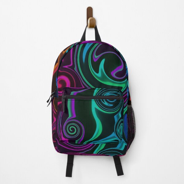 Item preview, Liquify pattern with black background designed and sold by Rajita Khushi.