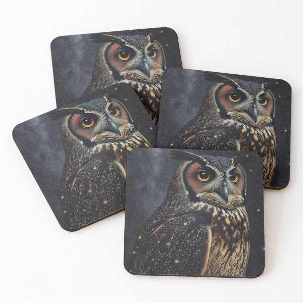 Item preview, Cosmic Horned Owl (Variation) designed and sold by OccultDreams.