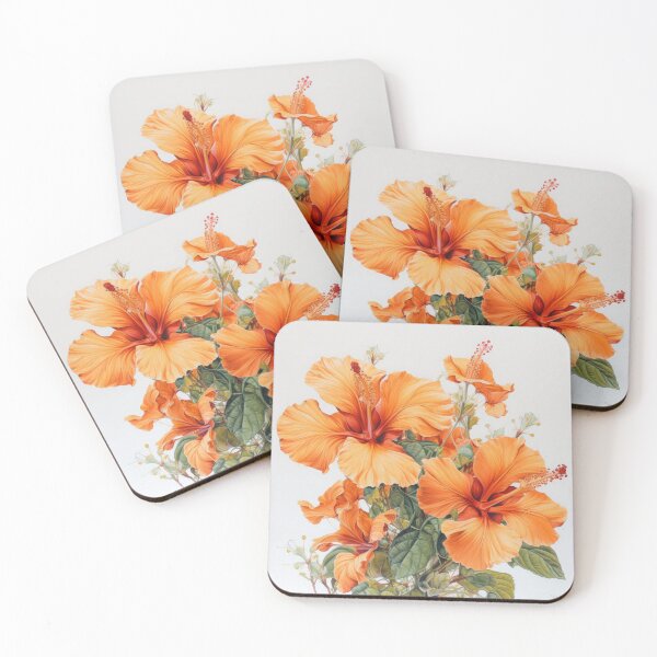 Item preview, Orange Hibiscus  designed and sold by Vanover Designs.