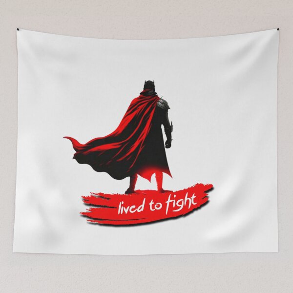 Item preview, lived to fight designed and sold by Mr1ArtDesign.