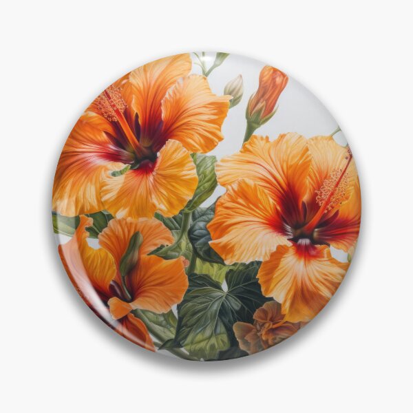 Artikelvorschau, Orange Hibiscus  entworfen und verkauft von Vanover Designs.