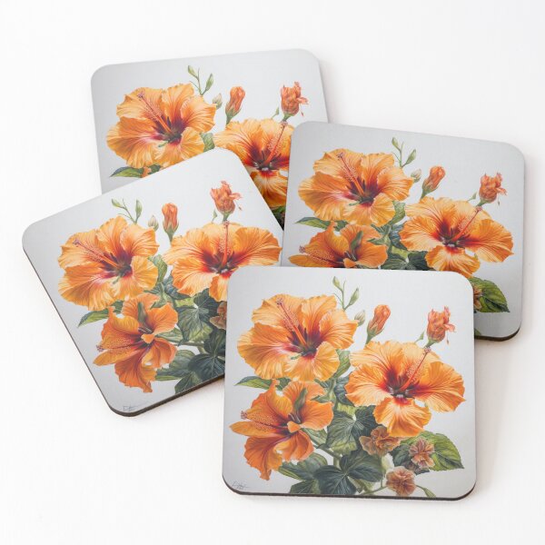Item preview, Orange Hibiscus  designed and sold by Vanover Designs.