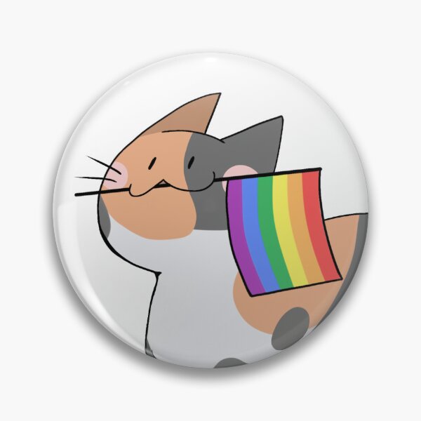 Item preview, Pride cat | traditional flag designed and sold by Kotazii.
