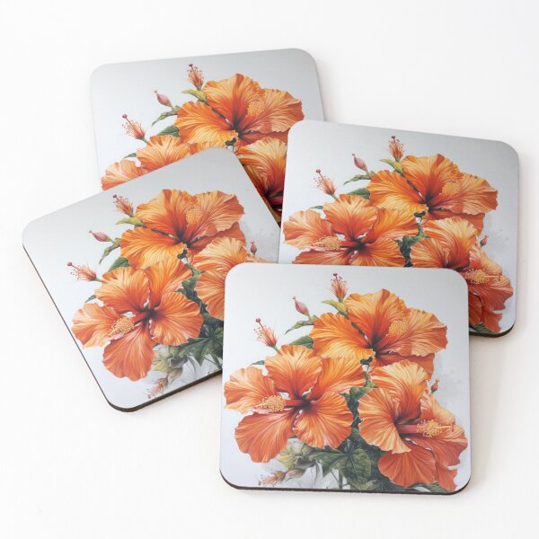 Item preview, Orange Hibiscus  designed and sold by Vanover Designs.
