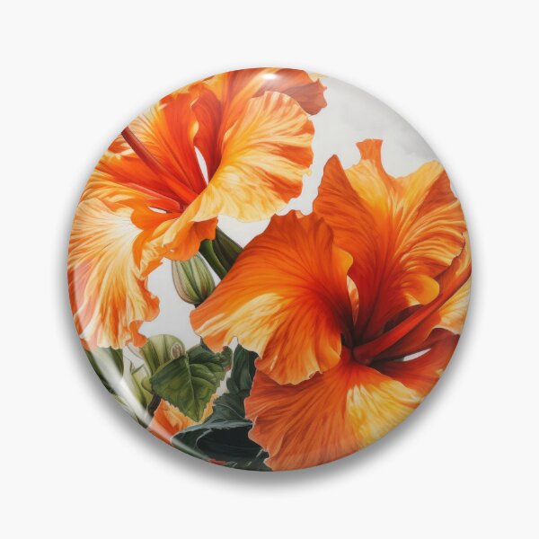 Artikelvorschau, Orange Hibiscus  entworfen und verkauft von Vanover Designs.