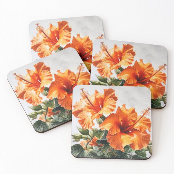 Item preview, Orange Hibiscus  designed and sold by Vanover Designs.