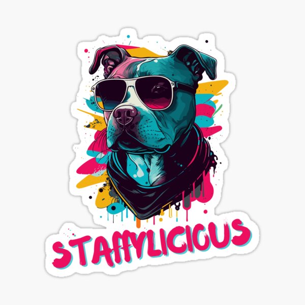Item preview, Staffylicious designed and sold by TheRebelThreads.