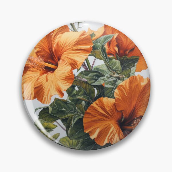 Artikelvorschau, Orange Hibiscus  entworfen und verkauft von Vanover Designs.