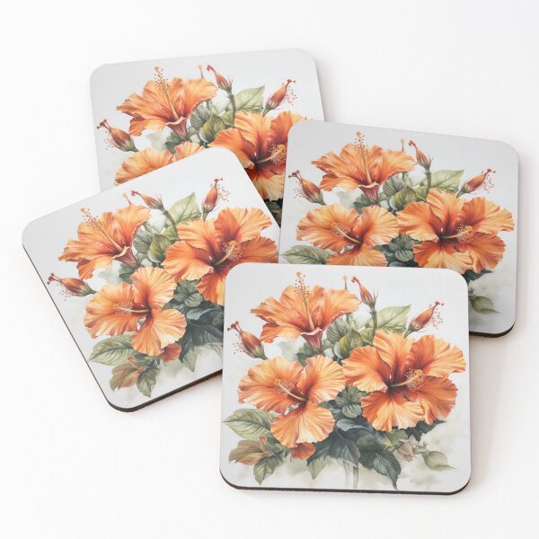 Item preview, Orange Hibiscus  designed and sold by Vanover Designs.
