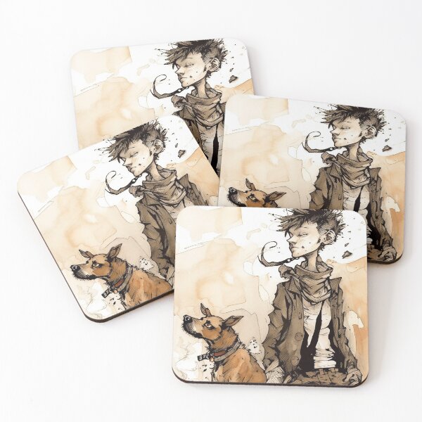 Item preview, Boy With His Dog designed and sold by Mark Salmon.