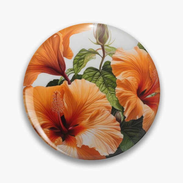Artikelvorschau, Orange Hibiscus  entworfen und verkauft von Vanover Designs.
