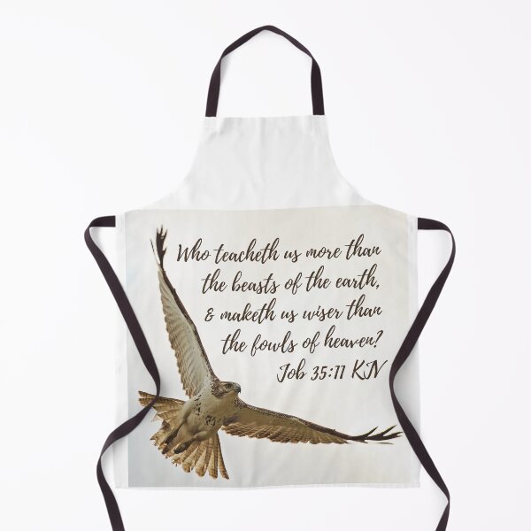 Item preview, Job 35:11 King James Version Bible Verse designed and sold by Caregiverology.