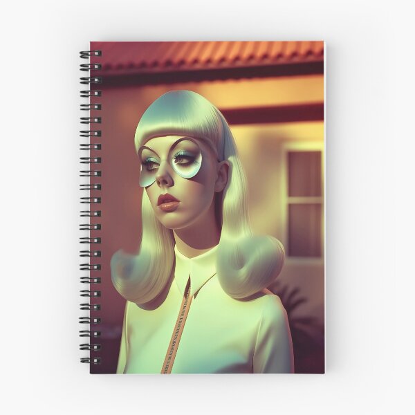 Item preview, Retro Futuristic Woman in Suburbia 2 designed and sold by FuturistMe.