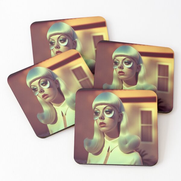 Item preview, Retro Futuristic Woman in Suburbia 2 designed and sold by FuturistMe.