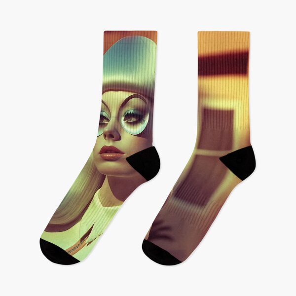 Item preview, Retro Futuristic Woman in Suburbia 2 designed and sold by FuturistMe.