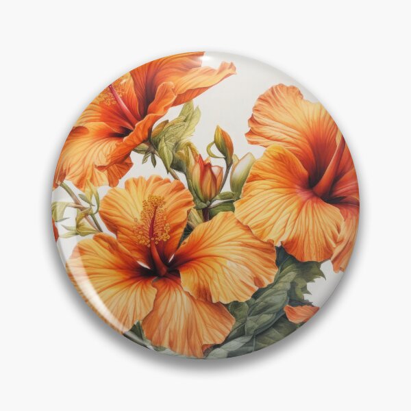 Artikelvorschau, Orange Hibiscus  entworfen und verkauft von Vanover Designs.