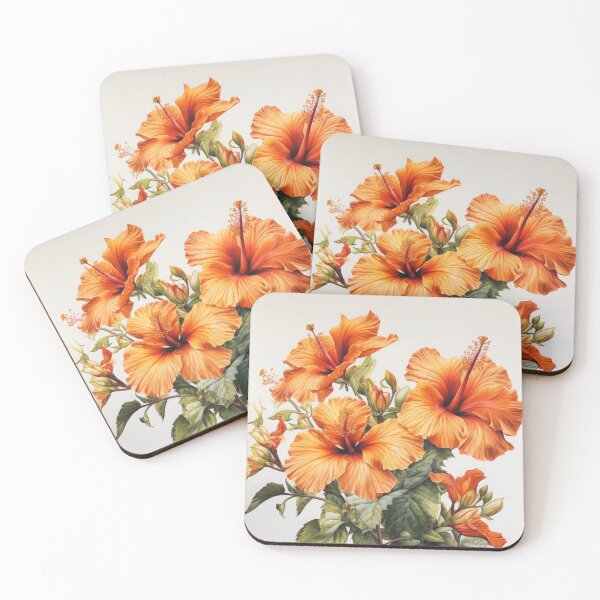 Item preview, Orange Hibiscus  designed and sold by Vanover Designs.