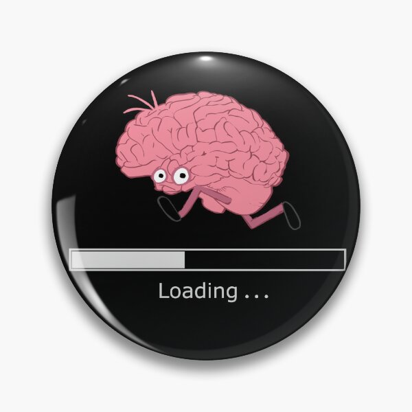Item preview, My brain is Loading, funny designed and sold by ibrahim krimat.