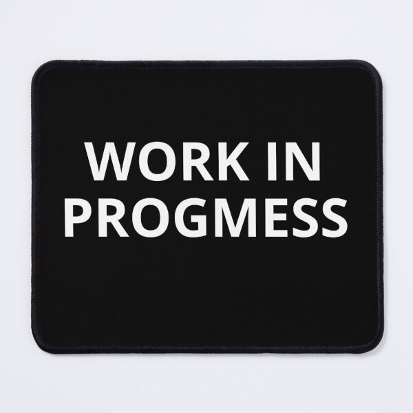 Item preview, Work in Progmess Self Care Improvement  designed and sold by The Junto Shop.
