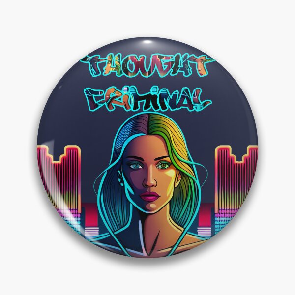 Item preview, Thought Criminal -  Cyberpunk Edition designed and sold by JoanNinjaHen.