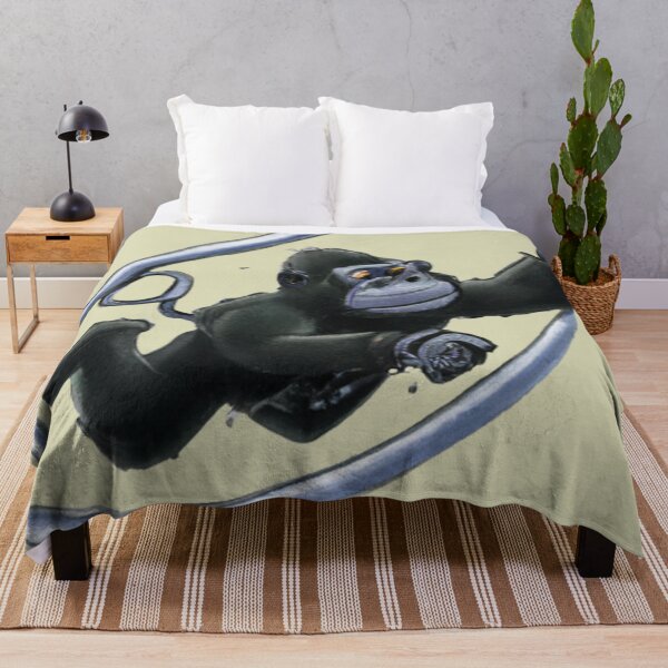Item preview, gorilla flying in space designed and sold by ESDT.