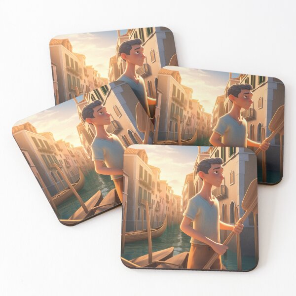 Item preview, Gondolier's Serenade: Venice's Timeless Charm designed and sold by FineArtHub.