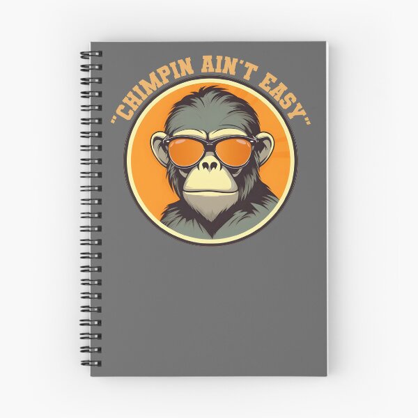 Item preview, Chimpin ain't easy monkey shirt designed and sold by GudVibeIn.