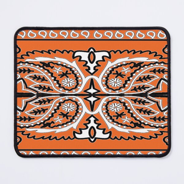 Item preview, Paisley Bandana Design - Biker Orange designed and sold by Teresa Pulcini .