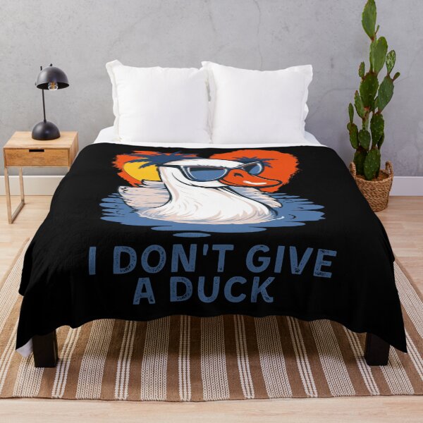 Item preview, I Don't Give a Duck Funny Quote designed and sold by ShopFanCreation.
