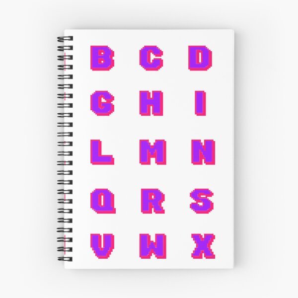 Item preview, Letras rosa com roxo designed and sold by @Reikiama.