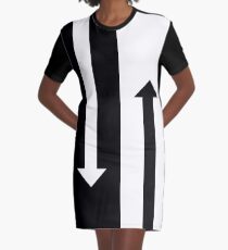 Mod Arrows Graphic T-Shirt Dress