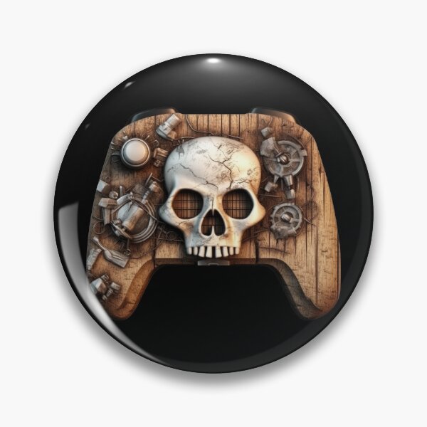 Artikelvorschau, Piraten-Gamer-Joystick, Piraten-Gamepad, Gamecontroller entworfen und verkauft von DeRosa3DDesigns.