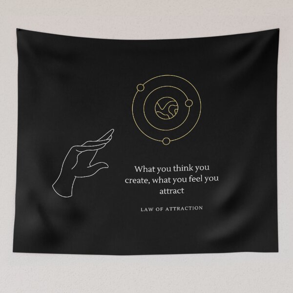 Item preview, Law of Attraction | What you think you create, what you feel you attract designed and sold by FreedomIsLife.