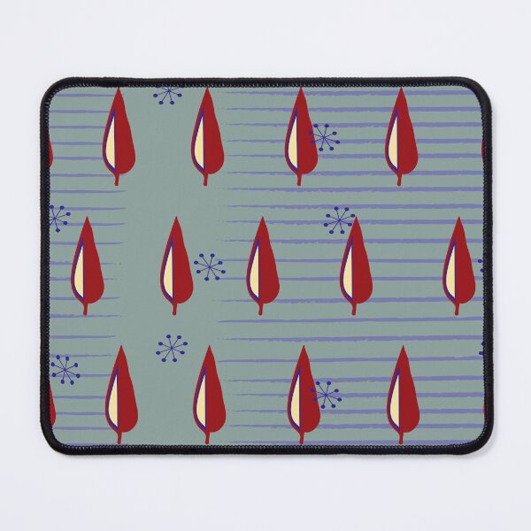 Item preview, Mid Century Modern Nature Ash leaves on ploughed field in Winter designed and sold by simon-r-carter.