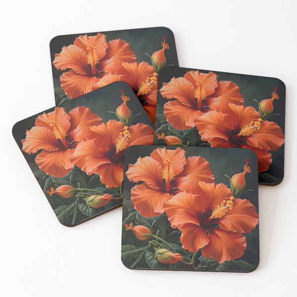 Item preview, Orange Hibiscus  designed and sold by Vanover Designs.